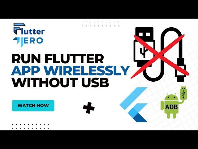 Wireless debugging in Flutter | How to debug Wirelessly in flutter without USB?