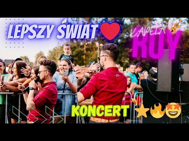 LEPSZY ŚWIAT - Kapela ROY / Koncert Dobczyce 2024 / Muzyka Góralska / Folk