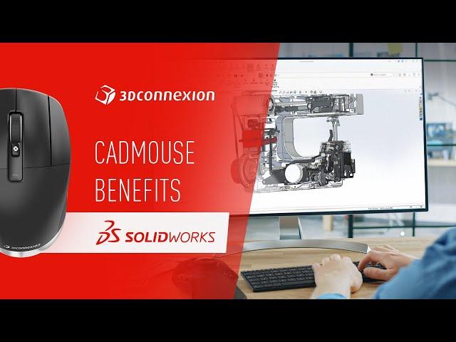 SOLIDWORKS x 3Dconnexion - CadMouse benefits and features