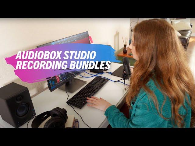 AudioBox Studio Bundles from PreSonus!