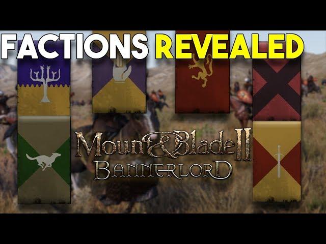 All BANNERLORD Minor Factions And CLANS REVEALED!