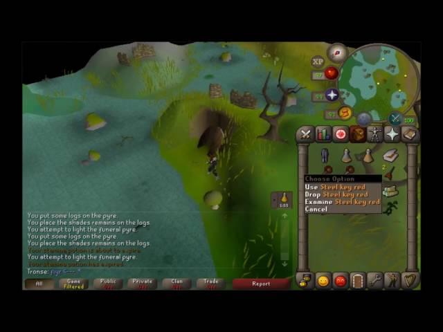 Runescape 2007 - How to Kill a Fiyr Shade - Read Description! - Master Clues