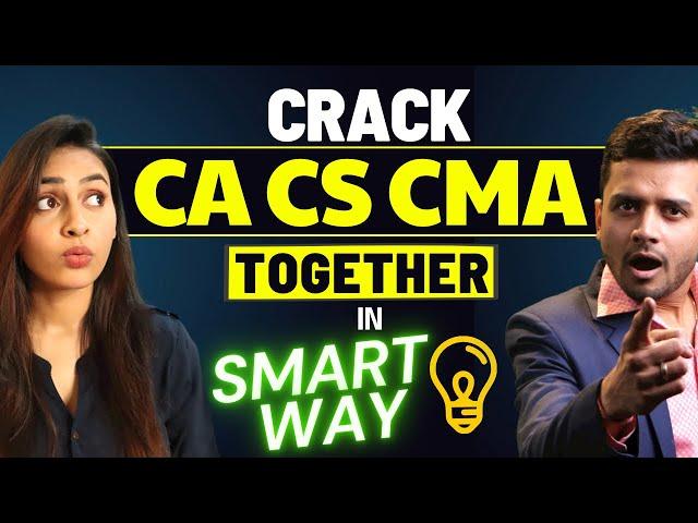 Crack CA, CS and CMA Together—The Smart Way!  | @CACSCMANIKKHILGUPTA | @azfarKhan