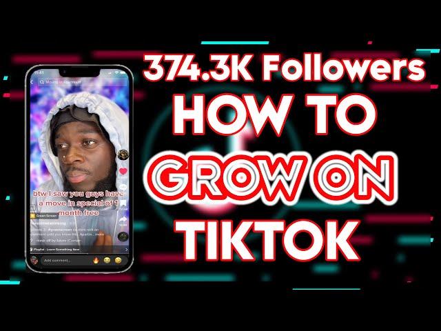 HOW TO GROW FAST ON TIKTOK IN 2023 | how I grew to 100,000+ followers in 60 days on TikTok