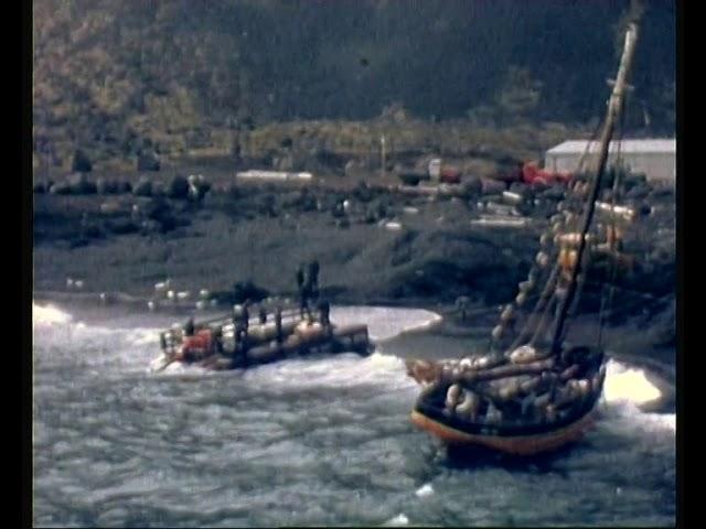 Bill Tilman's Pilot Cutter "Mischief" - last days on Jan Mayen Island