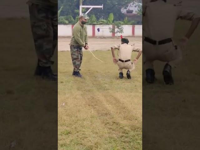 Senior Cadet Ko Saja Dete Hue Sir  #shortvideo#Ncc lover#indianarmy#mirzapur