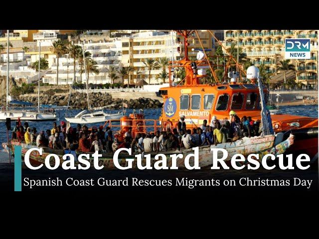 Dozens of Migrants Rescued on Christmas Day off Canary Islands | News Today | AM1I