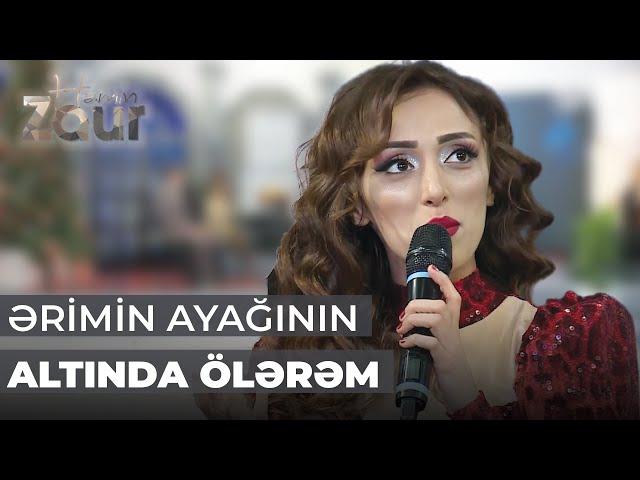 Həmin Zaur | Ofelya Şabanova həyat yoldaşını təriflədi | Ona qurban olaram