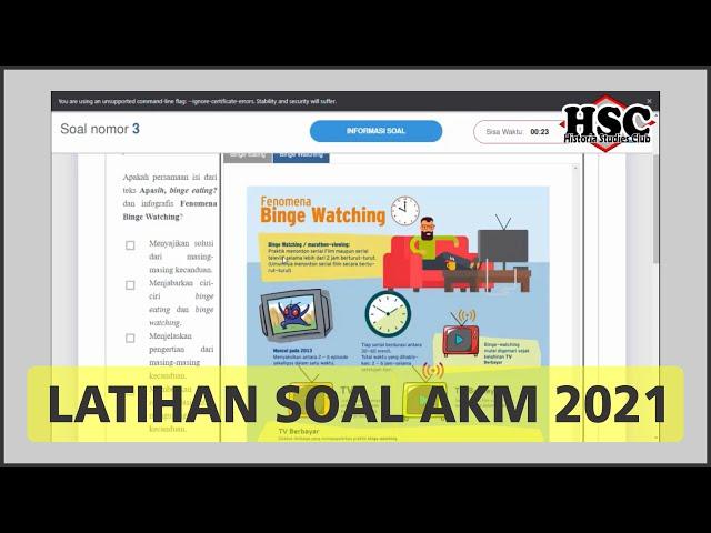 Latihan Soal AKM | Asesmen Nasional 2021