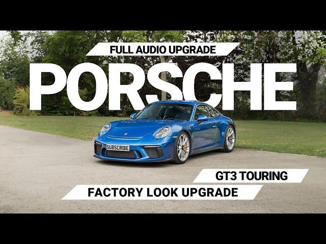 Porsche GT3 Touring | Sound System Upgrade