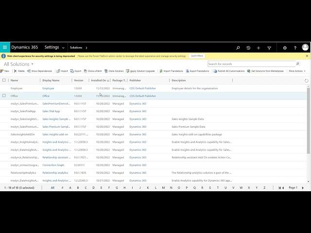 How to Create a patch from solution in Dynamics CRM