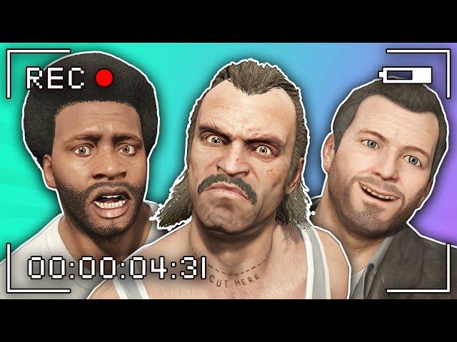 GTA 5 | Trevor, Michael and Franklin MAKE A MOVIE