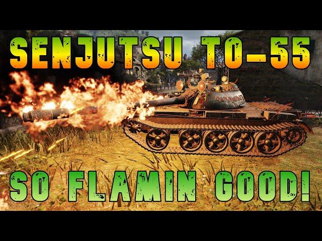 Senjutsu TO-55 So Flamin Good! ll Wot Console - World of Tanks Modern Armor