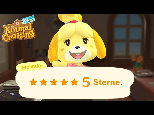 So BEKOMMT ihr die 5 STERNE ⭐ in Animal Crossing: New Horizons!