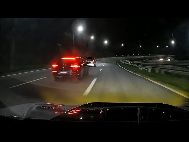 Midnight Karak highway with Volkswagen Arteon