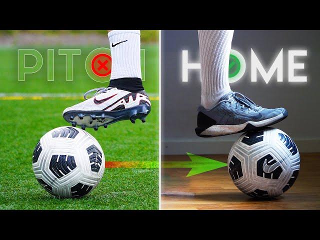 4 WAYS Anyone Can Train Like A Pro Footballer At HOME