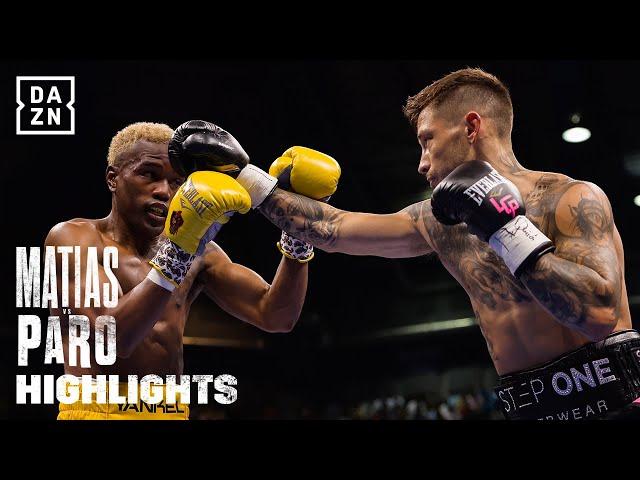 HIGHLIGHTS | Subriel Matias vs. Liam Paro