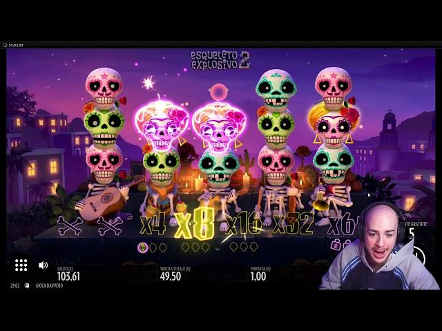 Panetty & Esqueleto Explosivo - Ludopatia e slot #14 | PANETTY LIVE TWITCH |