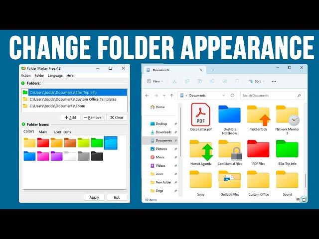 How to Change the Colors or Icons for Your Windows Folders