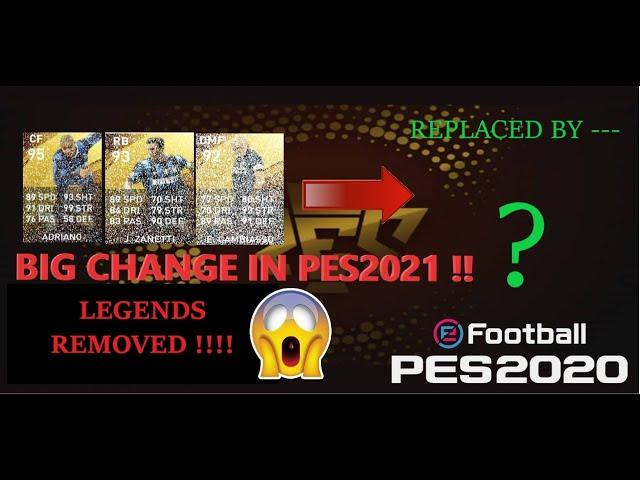 LEGENDS REMOVED IN PES 2021 || REPLACEMENTS FOR THE REMOVED LEGENDS || WITH PROOF!