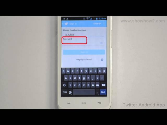 Twitter Android App -How To Add Another Twitter Account On Your Phone