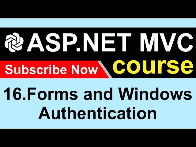 16.Forms and Windows authentication - ASP NET MVC 5 - CodeGPT