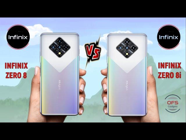 Infinix Zero 8 vs Infinix Zero 8i