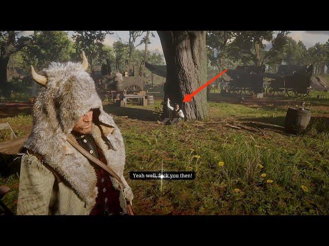 Arthur's Reply To Dutch's F Bomb Is Even More Funny (Hidden Dialogue) - RDR2