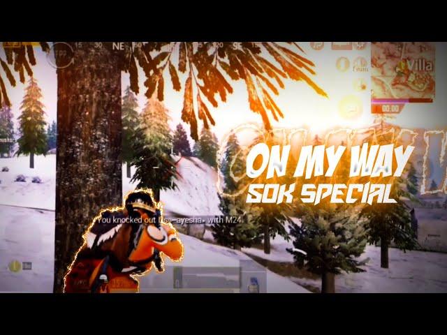 ON MY WAY - VELOCITY BEAT SYNC MONTAGE | 50K SPECIAL PUBG MONTAGE | MADE ON ANDROID