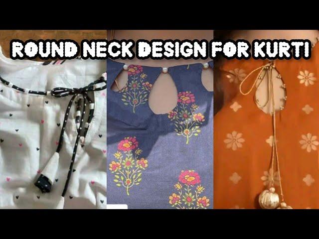 Round Neck design for kurti | Latest Round Neck design | thatglamworld