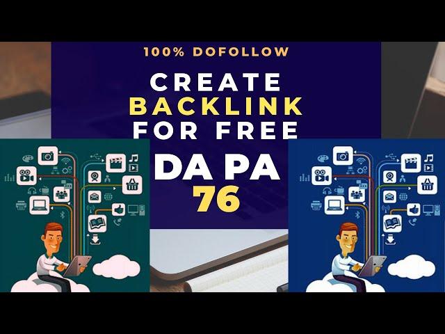 Create High DA PA DoFollow Backlink Instantly For Free