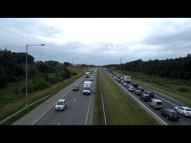 Automagistralė A1 (Vilnius-Kaunas-Klaipėda) kamštis