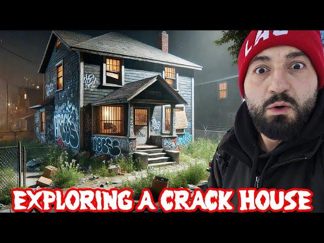 EXPLORING AN ABANDONED ACTIVE CRACK HOUSE GONE WRONG!