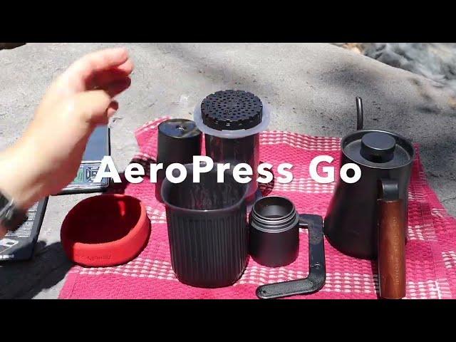 AeroPress Go and The Millwright Hand Grinder