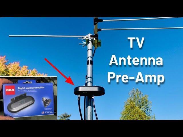 TV Antenna Preamp - how it can help your Television Antenna Signal