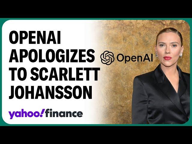 OpenAI apologizes to Scarlett Johansson after 'Her' voice dispute