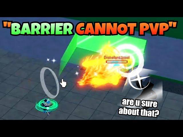 Are You Sure Barrier CANNOT PvP??