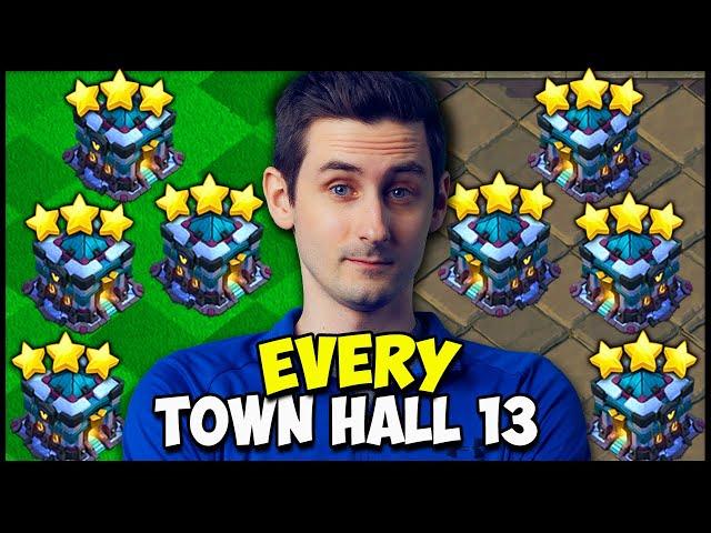 OVER 10 Different Town Hall 13 Strategies For YOU in War!