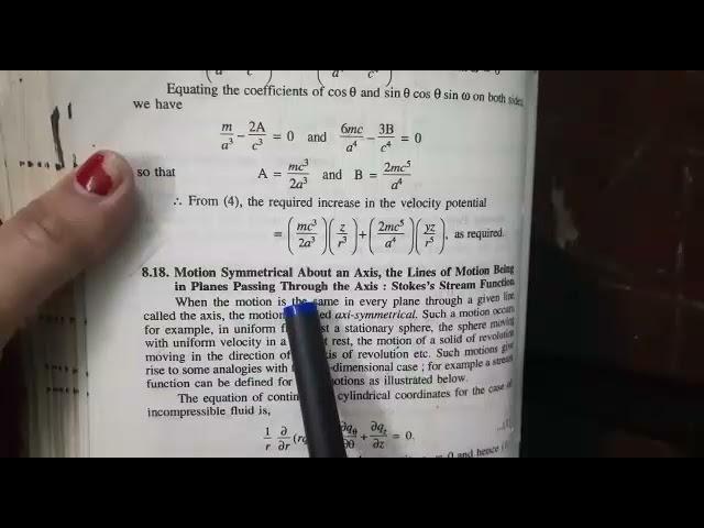 Axial symmetrical flow