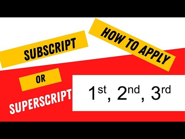 superscript & subscript in ms excel | Excel Tricks | Excel Magic Tricks |