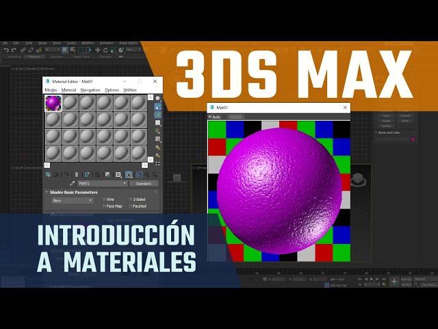 3DS Max | Introducción a Materiales [Tutorial]