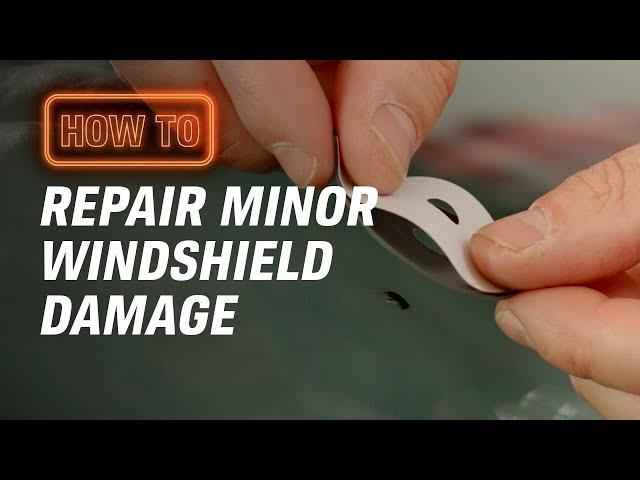 How to Repair Minor Windshield Damage