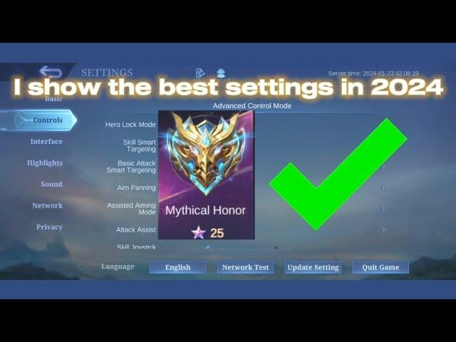 mobile legends rank push mmr control settings in 2024