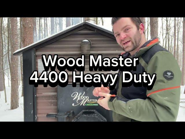 Utilizing my Outdoor Woodmaster 4400 wood boiler for home heating.