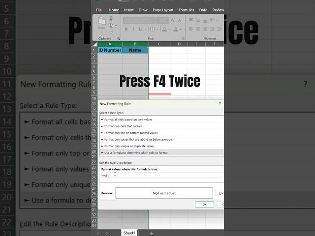 Stop Using Manual Borders in Excel‼️ Try This Quick Trick Instead!