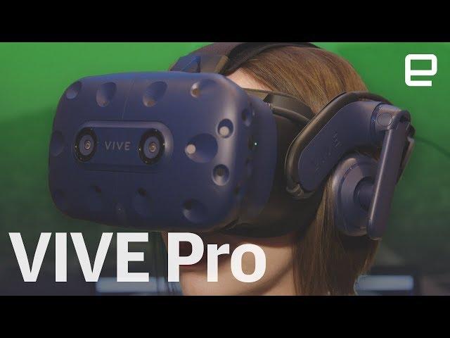 HTC Vive Pro first look at CES 2018