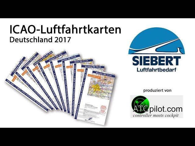 ICAO-Luftfahrtkarten Deutschland 2017 | Inhaltliche Vorstellung