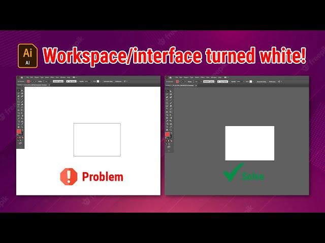 Illustrator workspace white color problem | How to fix white overprint problems in illustrator