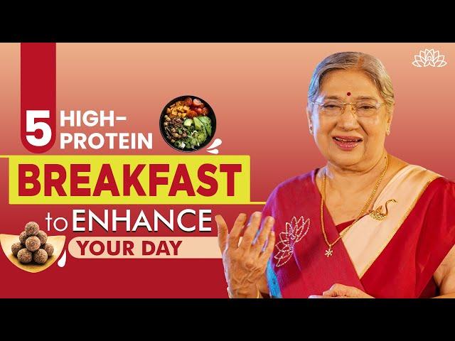 Morning Quick High Protein Recipes: 5 Breakfast To Add in Weight Loss Diet | Vegetarian Breakfast