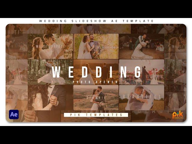 Wedding Slideshow - After Effects Template | Free Download | Pik Templates